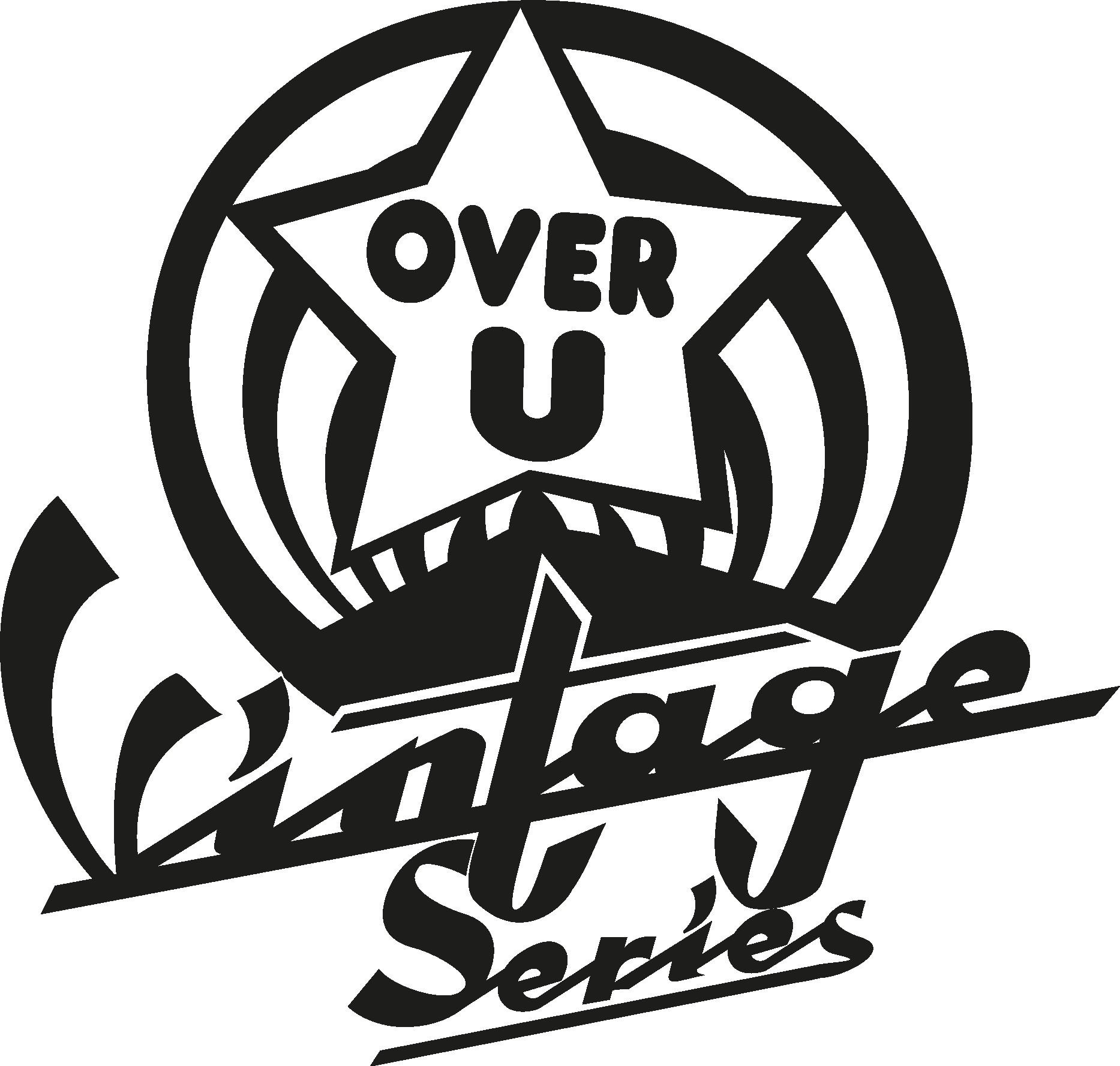 Over U Logo Vector Logo